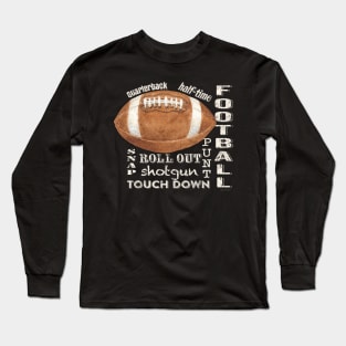 Football Art 2 Long Sleeve T-Shirt